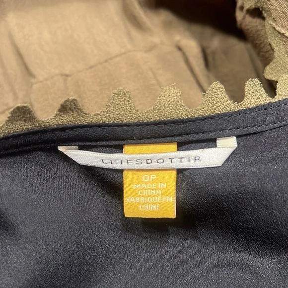 Anthropologie Leifsdottir Moss Green Sleeveless Jumpsuit Sz-0P - Picture 10 of 12